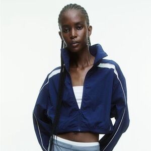 H&M Cropped Windbreaker